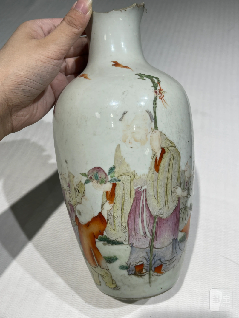 清代 粉彩人物纹瓷器一组十四件 - 图2